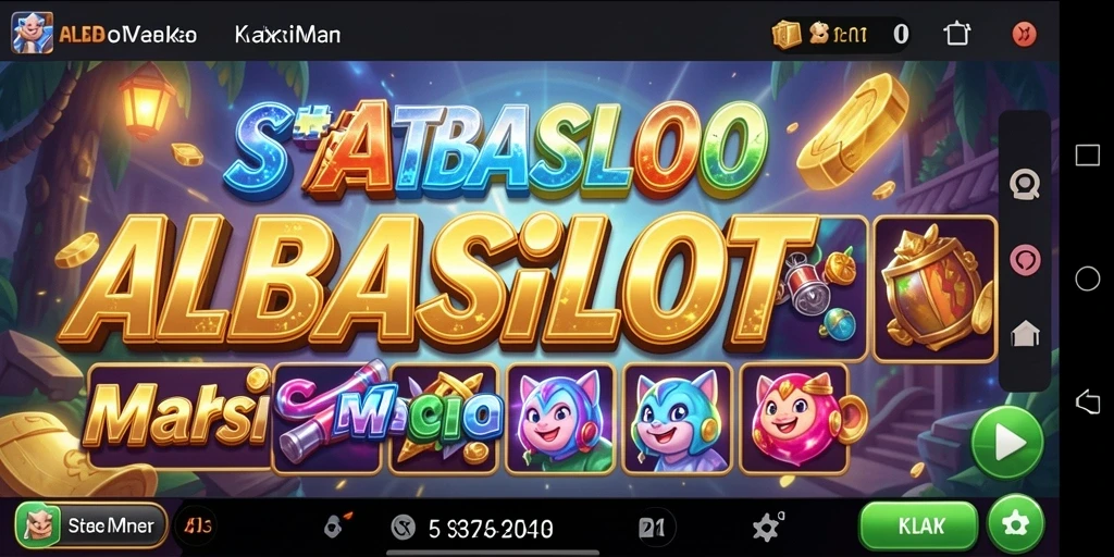 Tampilan gameplay menarik dan strategis dari ALBASLOT.