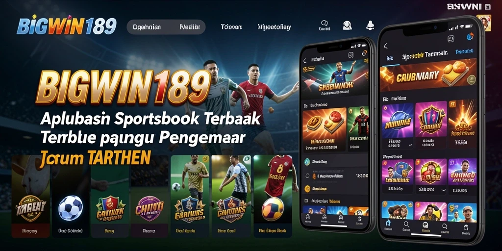 Tampilan gameplay menarik dari aplikasi Sportsbook BIGWIN189.