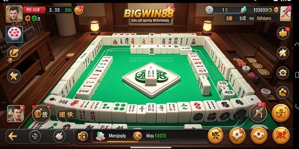Gameplay seru Mahjong dalam BIGWIN88 yang penuh tantangan.
