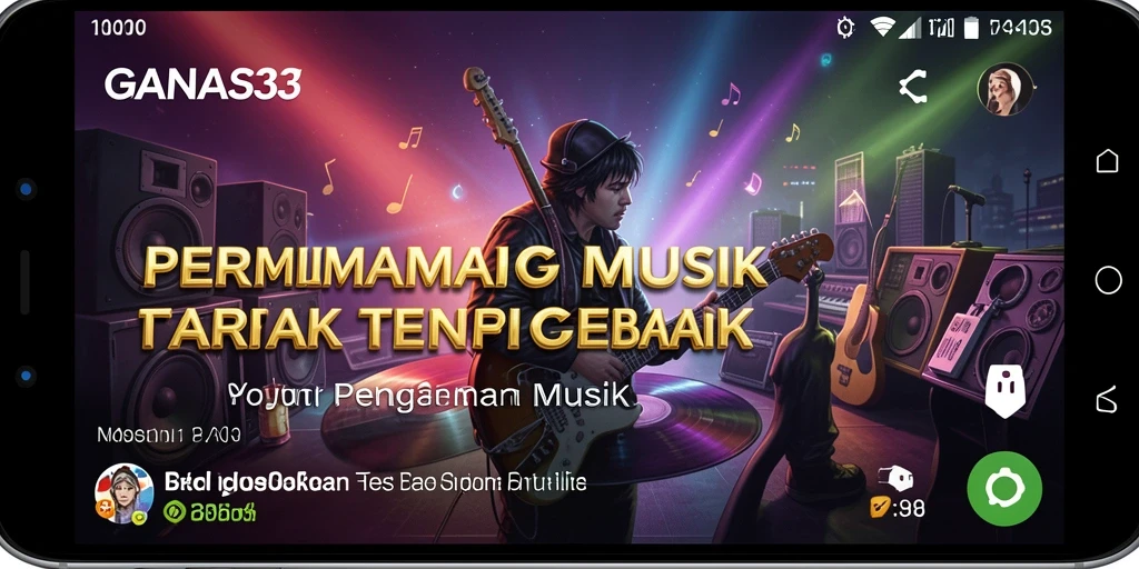 Tampilan gameplay seru dan interaktif di GANAS33.
