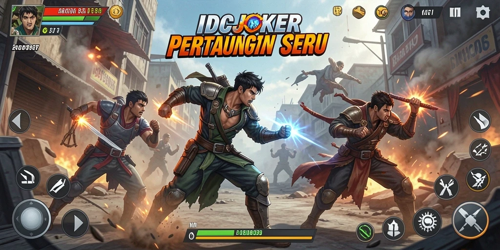 Tangkap momen aksi terbaik dalam pertarungan di IDCJOKER.