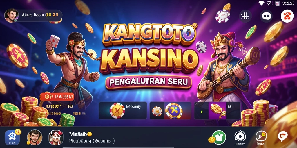 Tampilan gameplay seru di KANGTOTO dengan berbagai pilihan permainan Kasino.