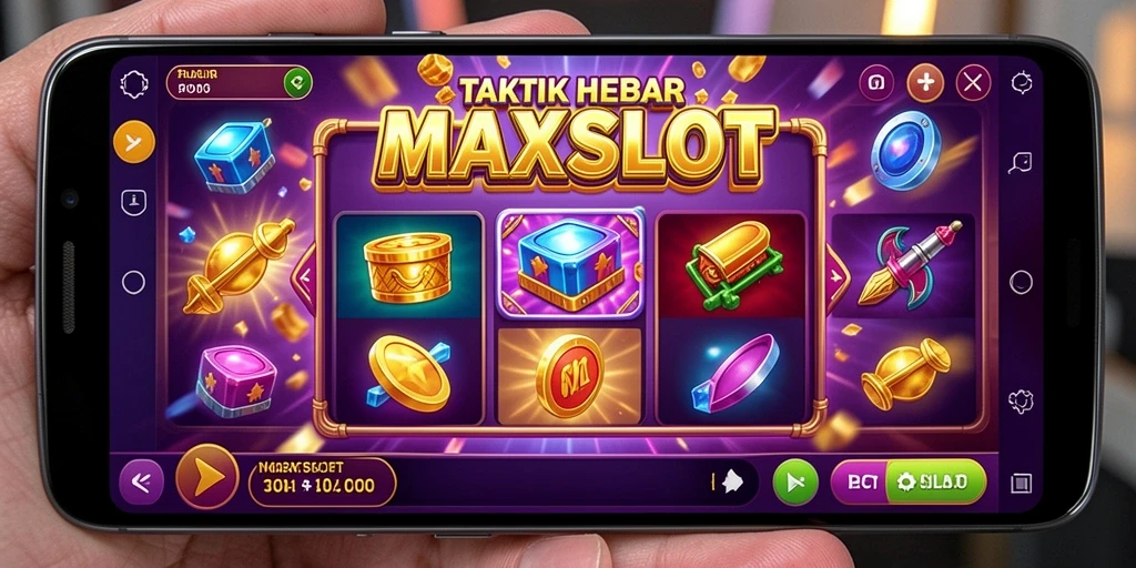 Tampilan gameplay MAXSLOT yang seru dan strategis.