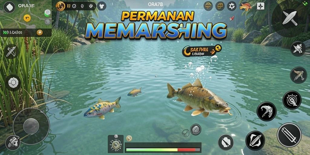 Tangkapan ikan terbesar di ORA78 saat bermain bersama teman.