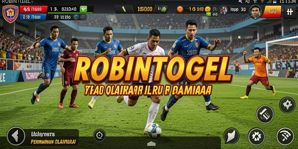 Tampilan gameplay ROBINTOGEL yang menegangkan dan menarik.